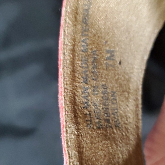 DR SCHOLLS AVALON PINK CROCADILE HEELS - Picture 7 of 8